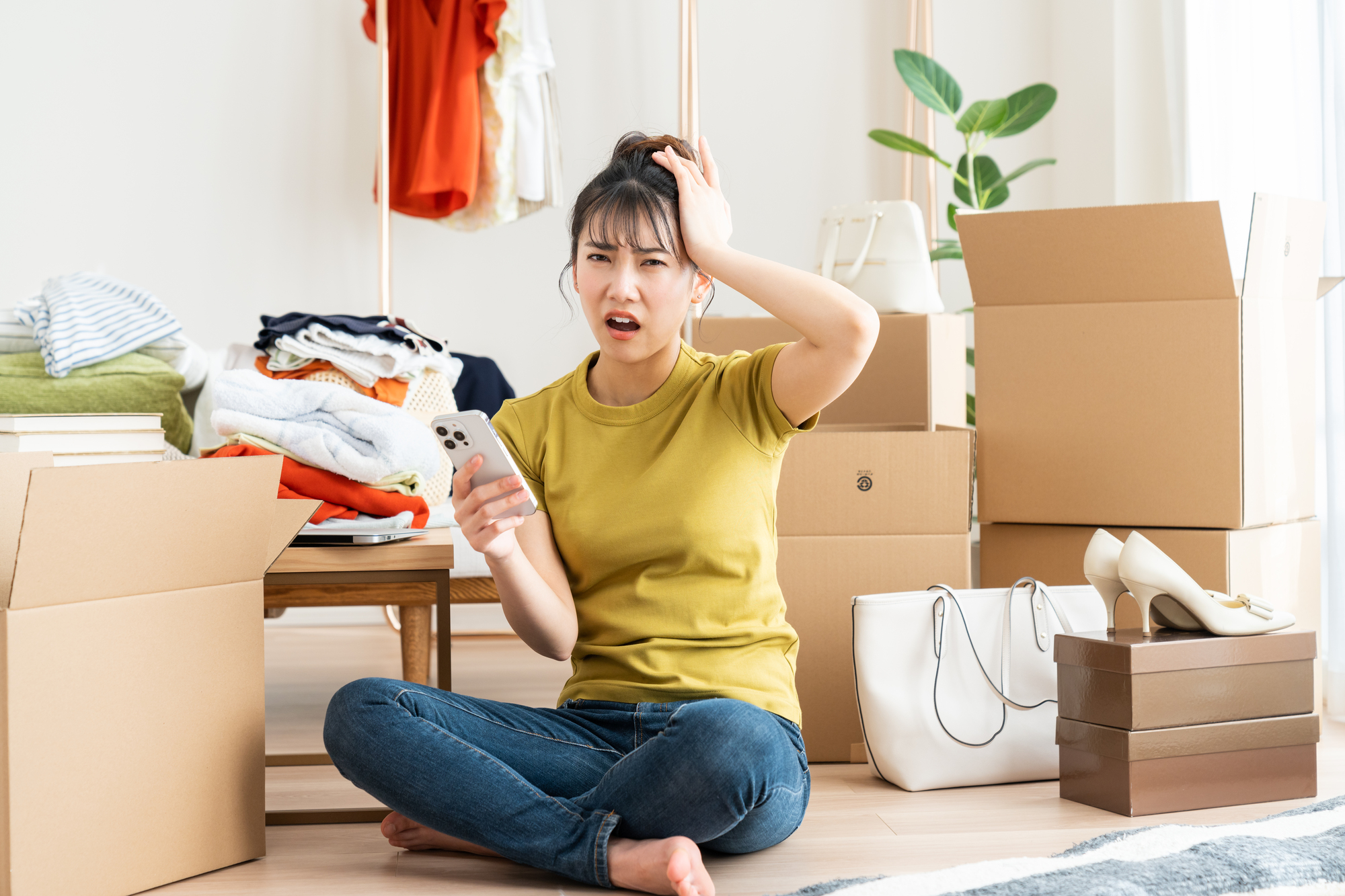 一人暮らしのゴミ屋敷の片付け